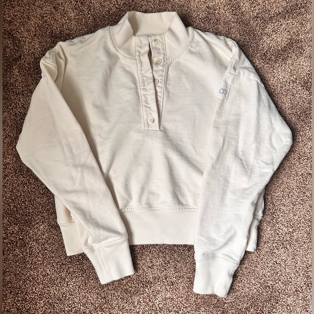 Calia Button-Down Pullover Sweater